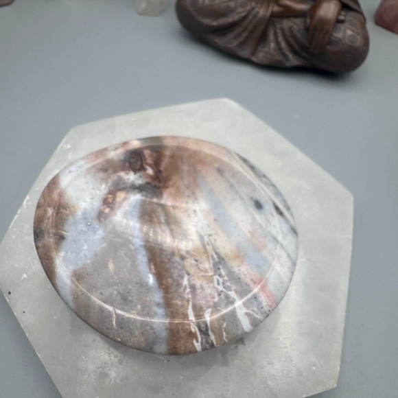 Ocean Jasper Bowl - Ice Cream Ocean Jasper - Picture 5 of 6